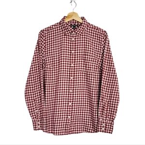 J. Crew Mercantile Long Sleeve Button Down Checkered Flannel Shirt Medium